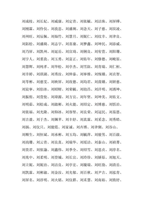 2023年刘氏男宝宝起名 2023年刘氏男宝宝起名字