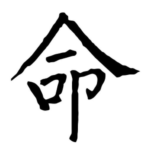 楷书命字