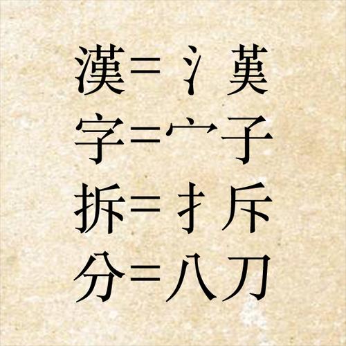 p>汉字拆分是基于一定的构字元素集合和拆分规则,把汉字分解为构字