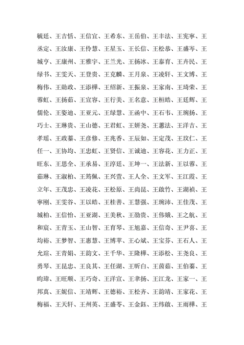 2023起名字大全男孩王 王取名男孩名字气质