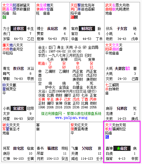 紫微命盘中,xx入命是什么意思?是指xx进入了命宫吗?还是指其他意思?