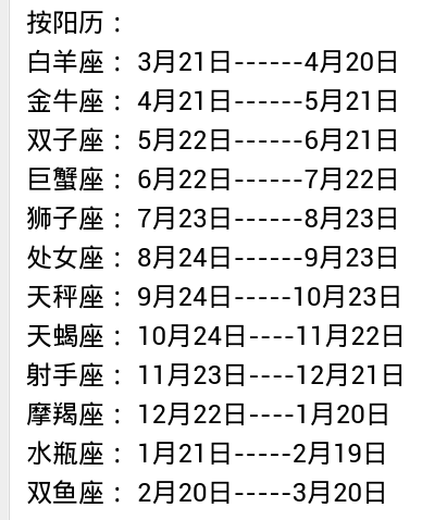 94阳历1月10日什么星座.阴历是多少?啥星座!