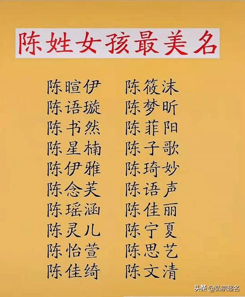 陈姓名字大全男孩名字 姓陈取名字大全男孩名字