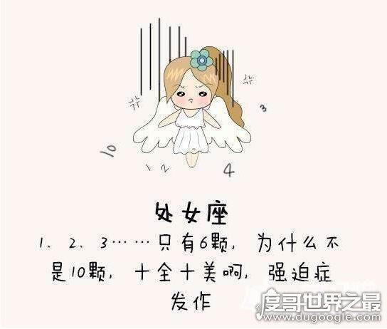 12星座中的四大丑女