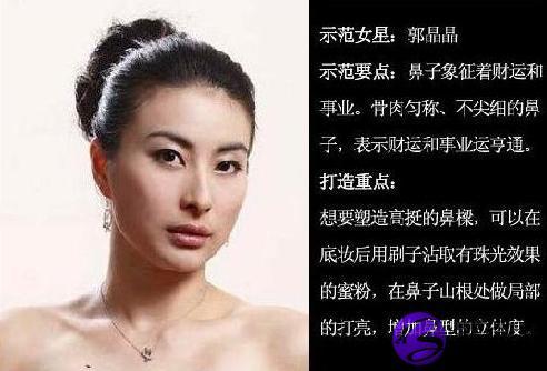 女人鼻子面相图解大全 女人鼻子面相图片