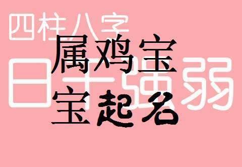 2023鸡年宝宝起名打分 17年的鸡宝宝名字大全