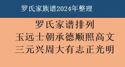 罗氏家谱整理中 2024年营山县西桥镇6大队请看到的其他 - 抖音