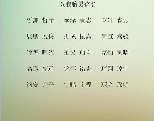 如何给双胞胎取名字?看看这位爸爸取的名字,老师:真心叫不出口