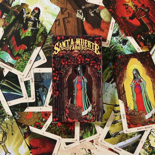 santamuertetarotcard死亡圣神塔罗牌