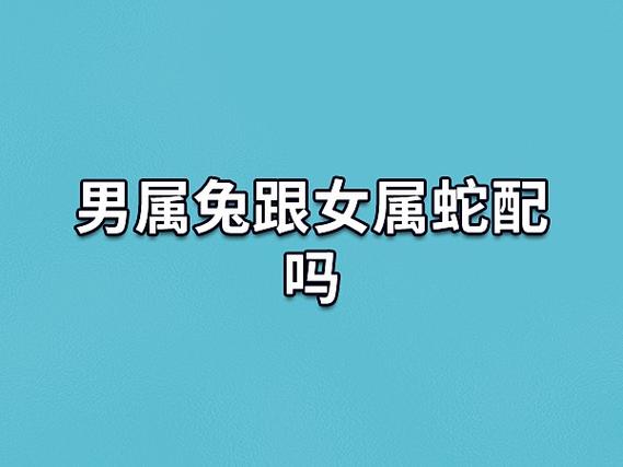 生肖兔和生肖蛇相配吗(属兔和属蛇的恋爱情况)