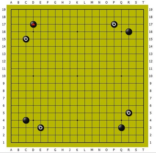 让我们认识下围棋中基本位置及常用术语