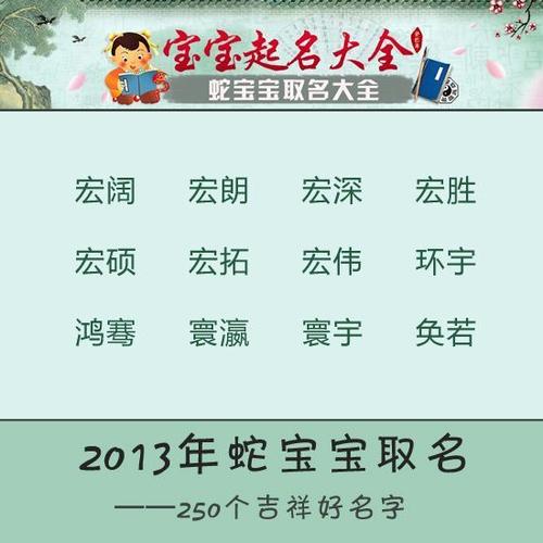 蛇年宝宝起名大全男孩(龙姓宝宝起名大全男孩)