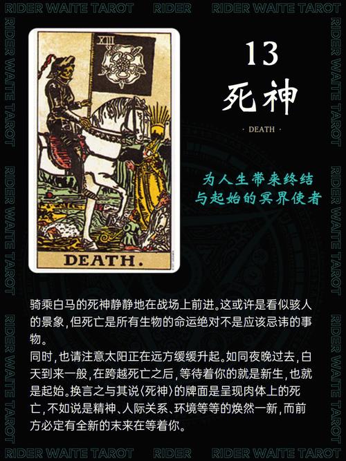 13-死神92塔罗牌解读96干货分享