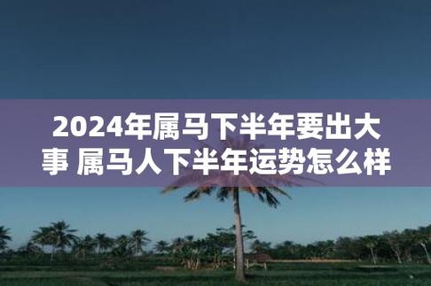 属马的今年下半年运势 属马人今年下半年运势怎么样