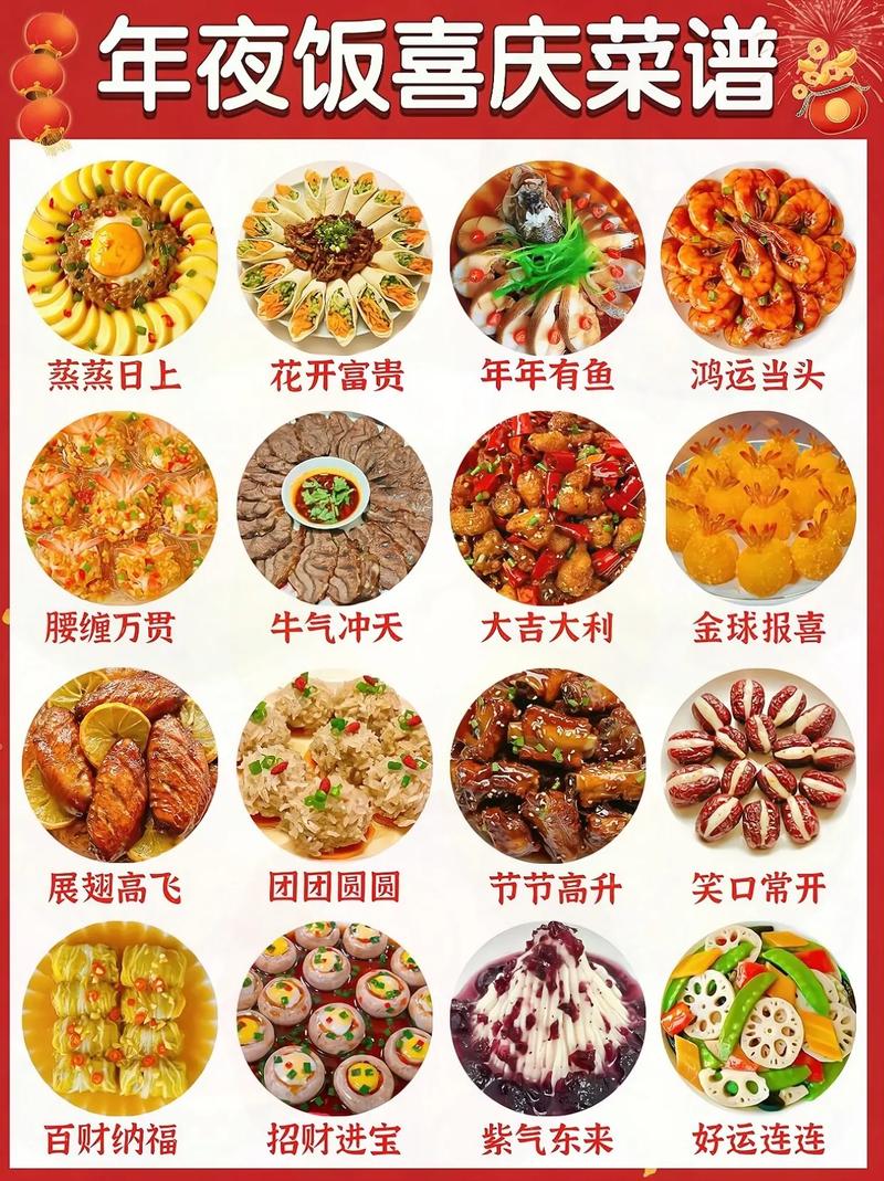 年夜饭菜谱大全 菜谱大全100例